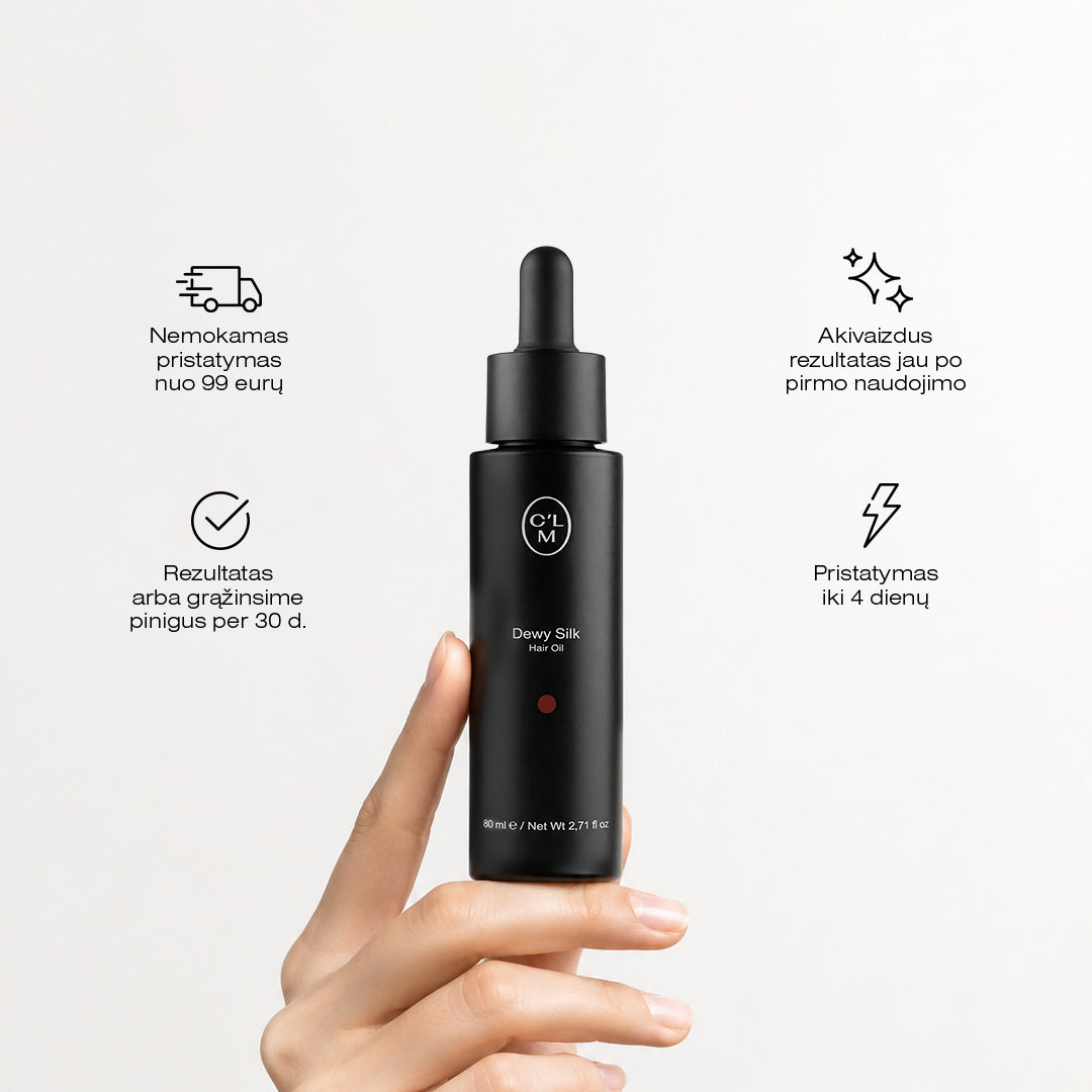 CLM Moisture and Shine-Inducing Hair Oil Dewy Silk