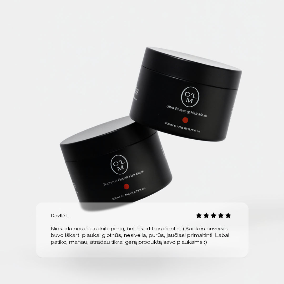 Restore & Glossing Hair Mask Bundle