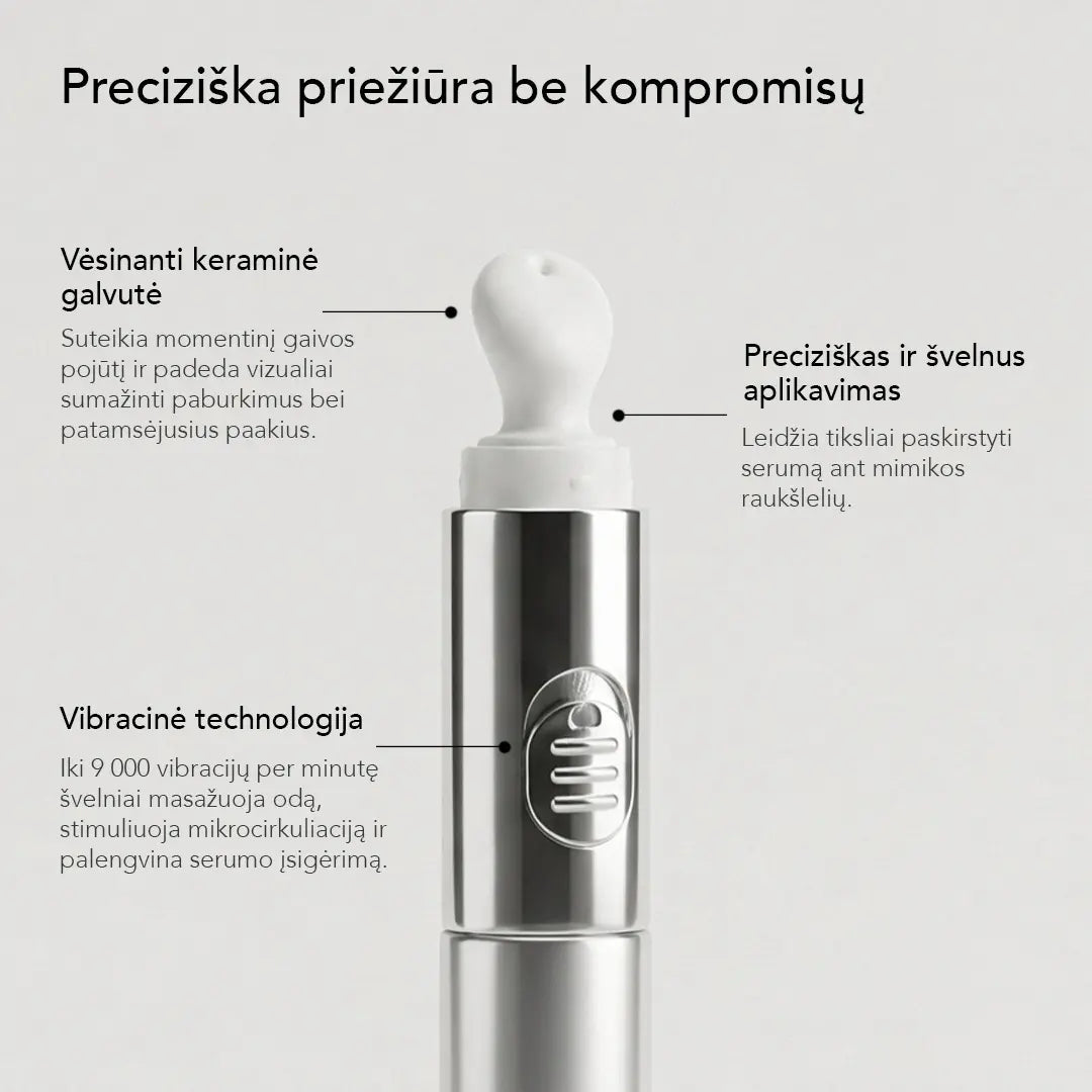 IŠANKSTINIS UŽSAKYMAS: Paakių ir mimikos zonų kreminis serumas 15ml