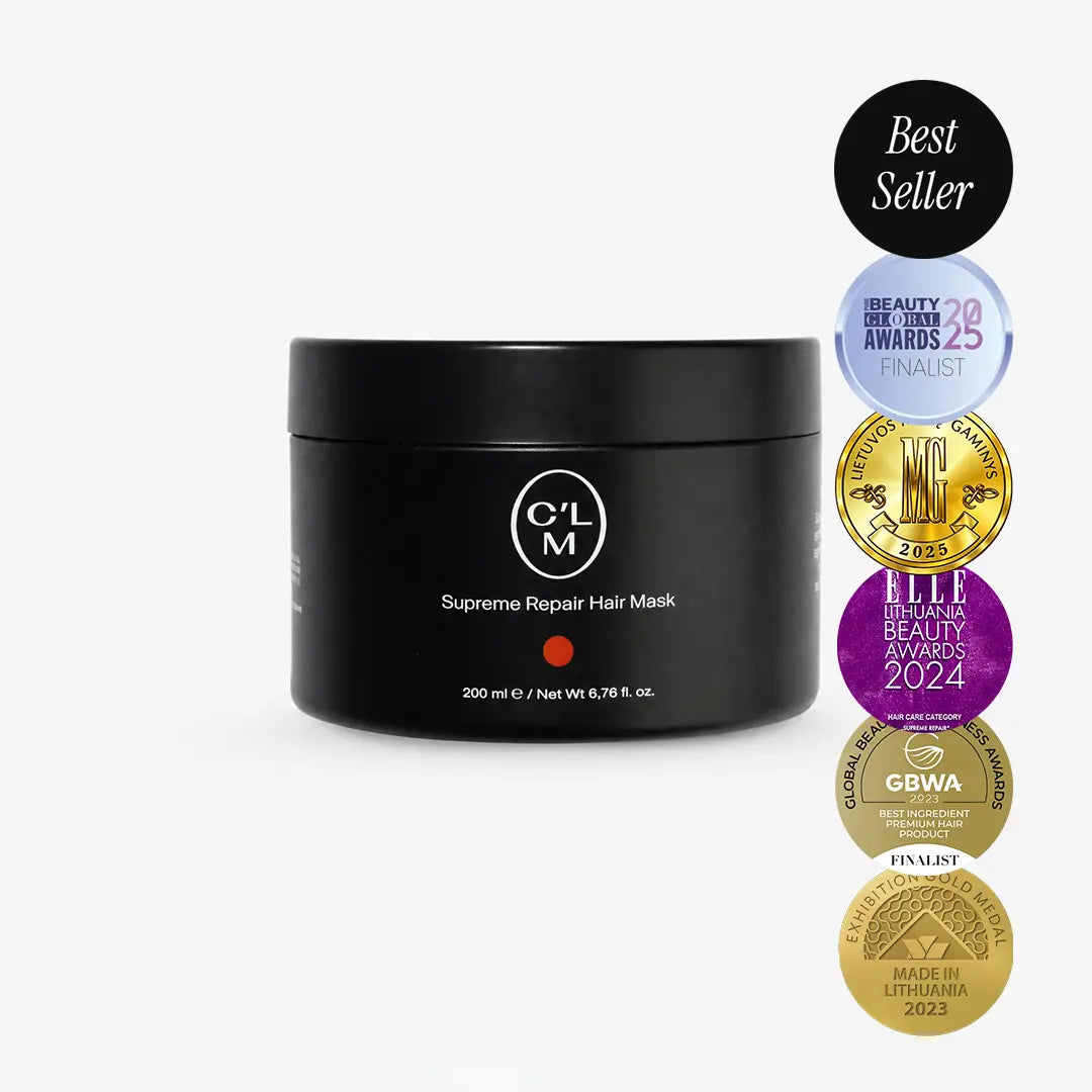 Restorative hair mask Supreme Repair with hydrolyzed keratin and avocado oil