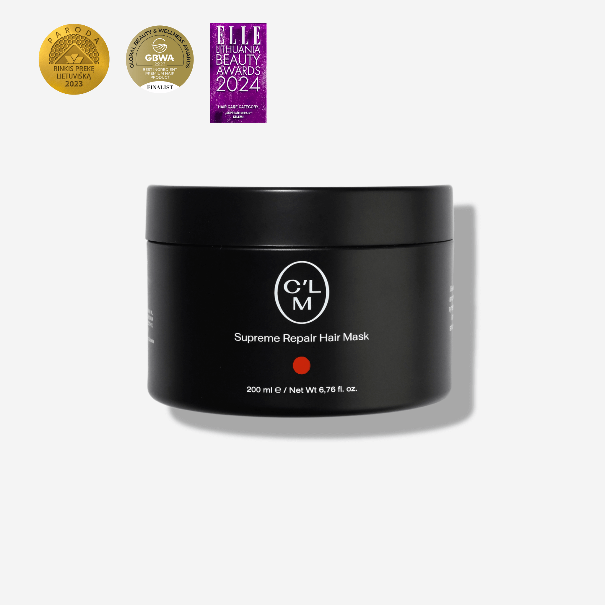 Restorative hair mask Supreme Repair with hydrolyzed keratin and avocado oil