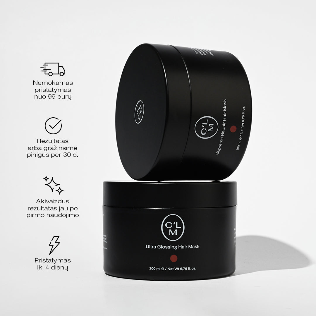 Restore & Glossing Hair Mask Bundle