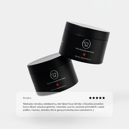 Restore & Glossing Hair Mask Bundle