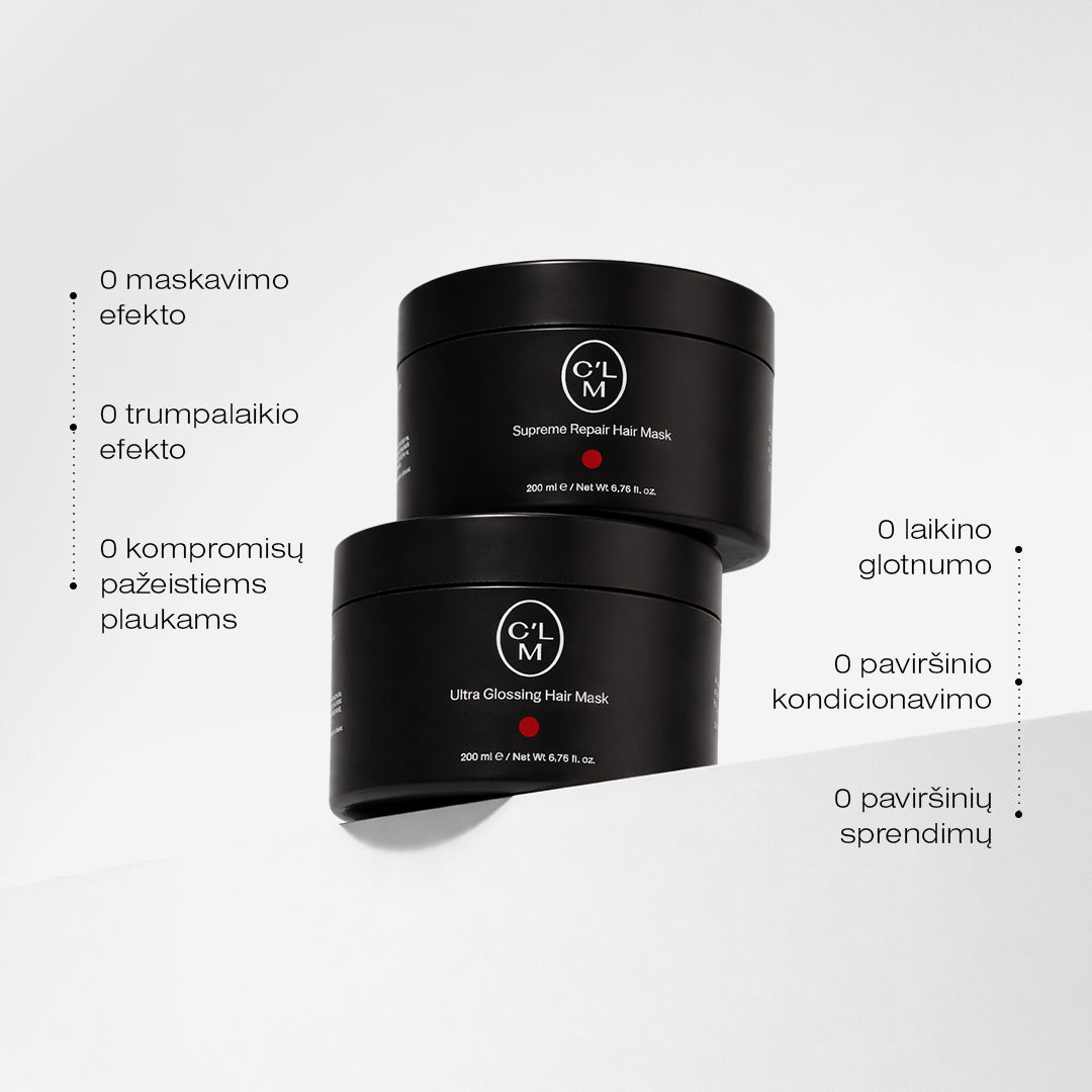 Restore & Glossing Hair Mask Bundle