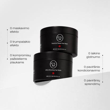 Restore & Glossing Hair Mask Bundle