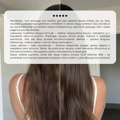 Protective heat spray Defense Mist