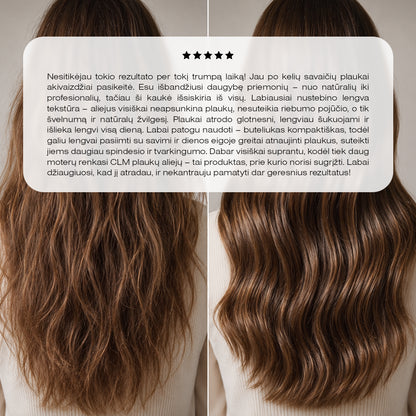CLM Moisture and Shine-Inducing Hair Oil Dewy Silk