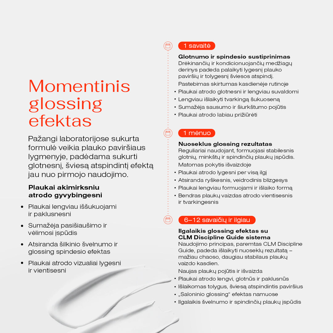 Maitinamoji žvilgesio suteikianti plaukų kaukė 200ml