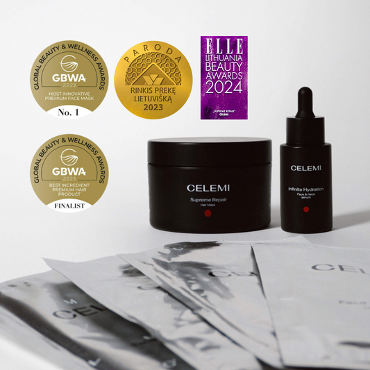 CLM Ultimate Skin Hydration & Hair Revival Kit