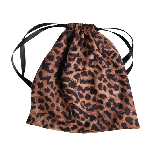 Animal print fabric gift bag (midi) 17X23