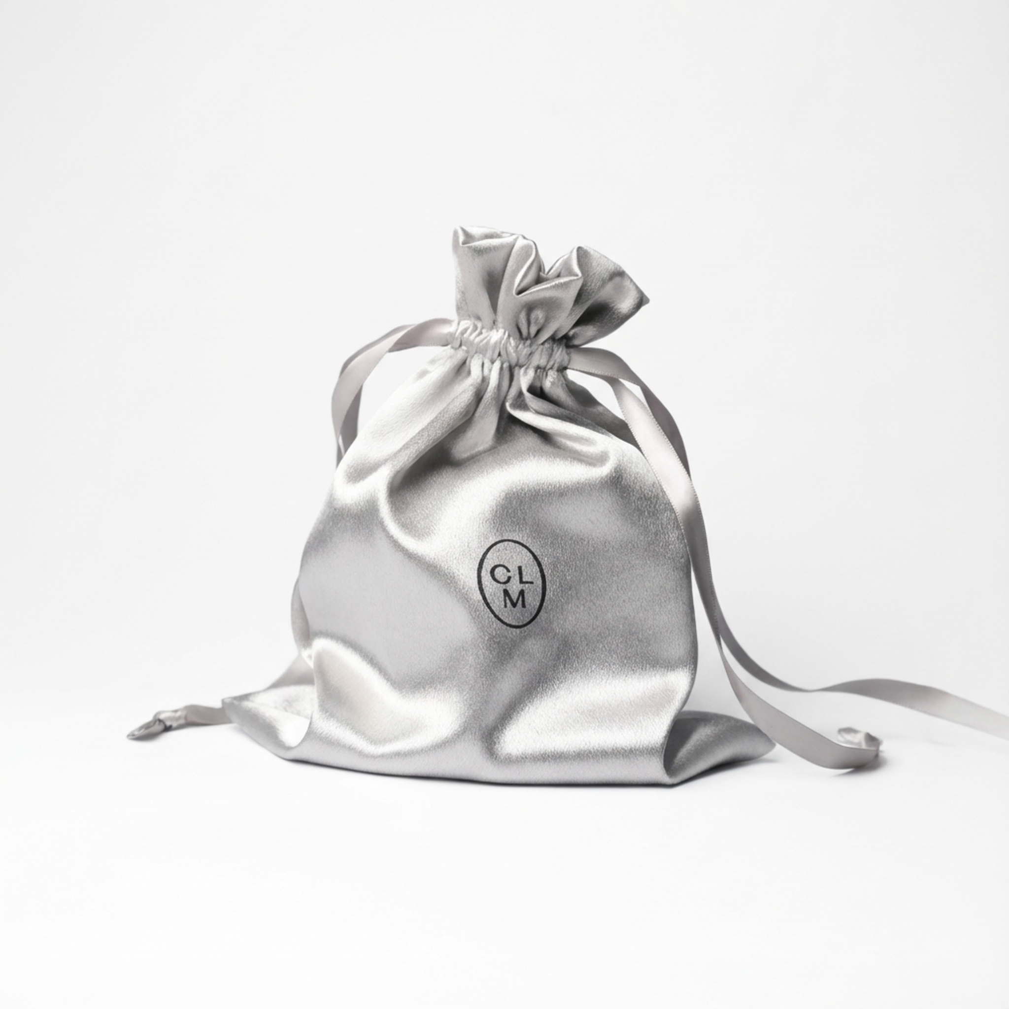 CLM Beauty bag sidabrinis (midi) 17X23