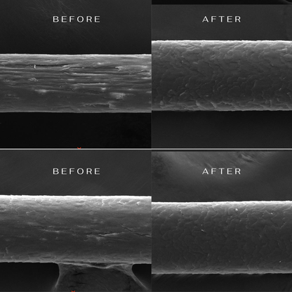 Intensively moisturizing and repairing hair set