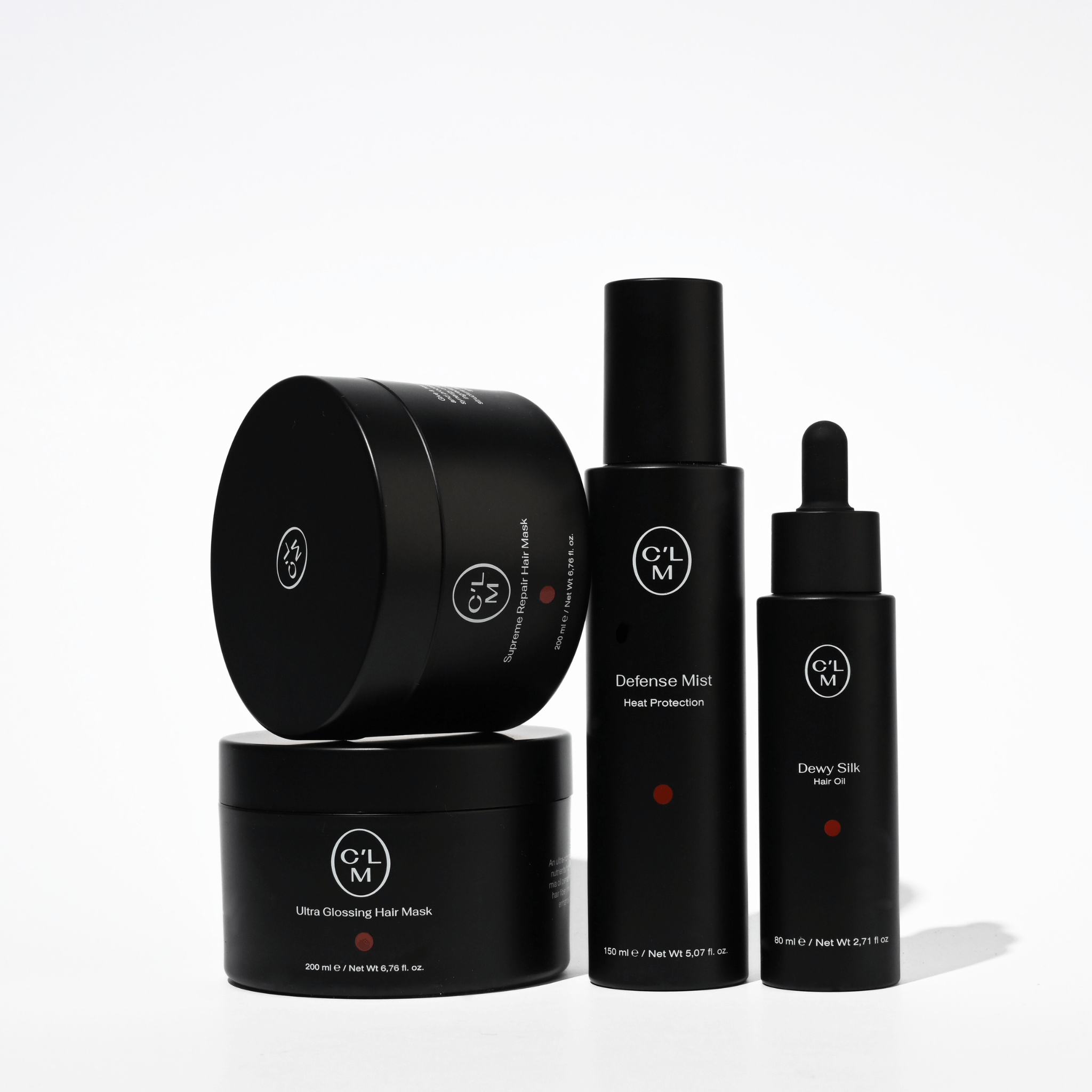 CLM Total Hair Care Bundle: Restore, Shine, Protect