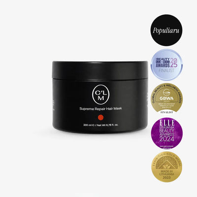 Restorative hair mask Supreme Repair with hydrolyzed keratin and avocado oil